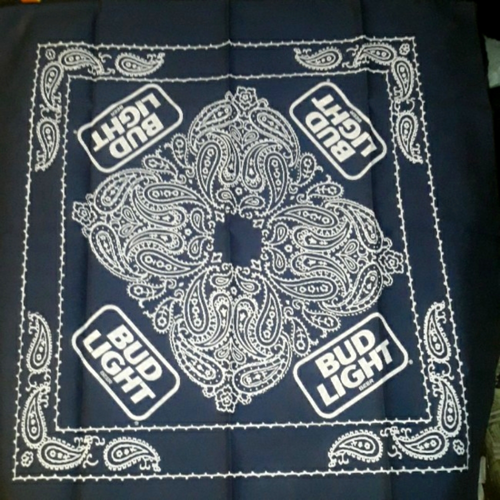 Bud Light Limited Edition Bandana, Quilted
